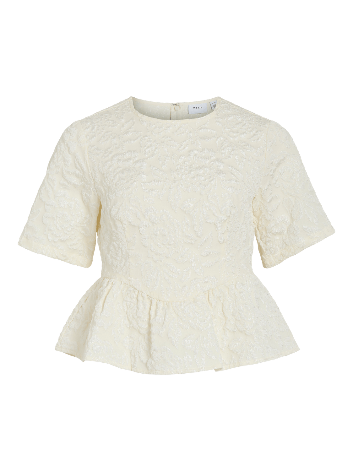 VILILLIE Top - Cloud Dancer - VERO MODA & VILA Bergvik